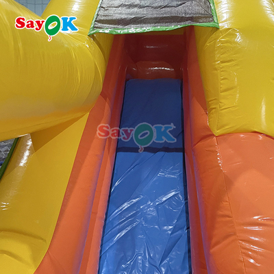Jeu de château gonflable pour les enfants Fête de maison gonflable Saut de saut et glissement Combo avec sélection Moulin à vent