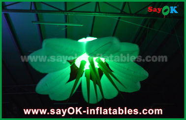 décoration gonflable variable d'éclairage de fleur de la couleur 190T en nylon pour épouser