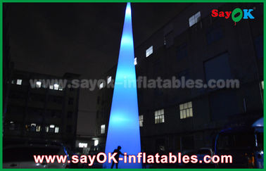 Lumière extérieure de LED fondant le cône gonflable de décoration pour la publicité