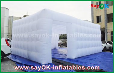 la grande tente gonflable adaptent la tente aux besoins du client gonflable carrée d'air avec la lumière menée Actitive extérieur