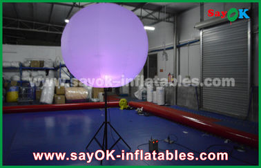 La décoration/halogène gonflables d'éclairage de tissu en nylon ou mené s'allument monte en ballon