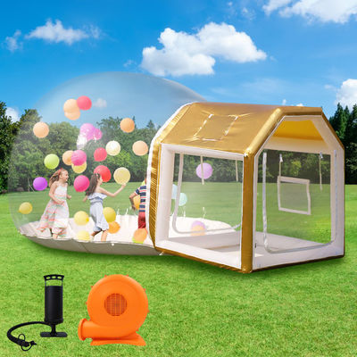 Tente de maison à bulles portable transparente gonflable pour mariage