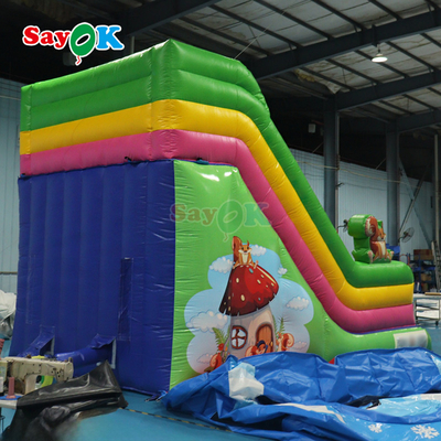 Slide gonflable pour la piscine PVC combiné avec une glissière gonflable géante pour la piscine
