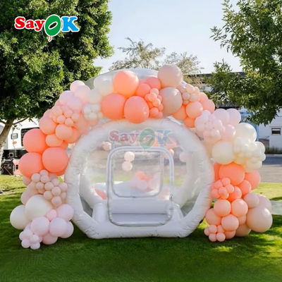 Entrepôt de 10 pieds pour les enfants maison à bulles transparente fête gonflable maison à bulles