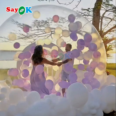 Tente d'air personnalisée gonflable à bulles pour événements et fêtes en plein air