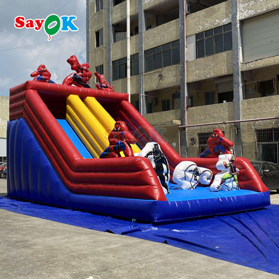 Maison gonflable et combo de glissière pour enfants et adultes en PVC en plein air
