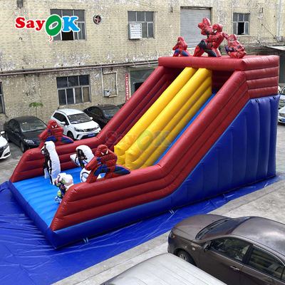 Maison gonflable et combo de glissière pour enfants et adultes en PVC en plein air