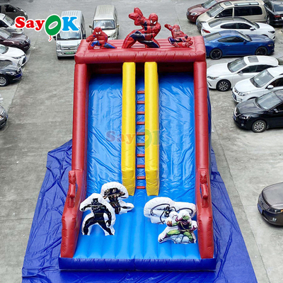 Maison gonflable et combo de glissière pour enfants et adultes en PVC en plein air