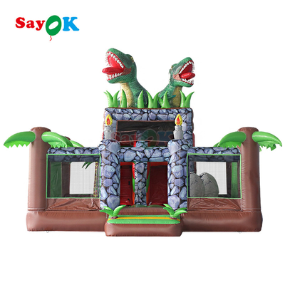 Combinaison de château gonflable avec souffleur pour la location et le jardin