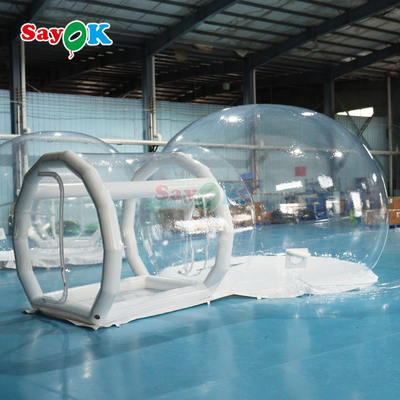 Tente de fête gonflable en PVC à bulles transparentes