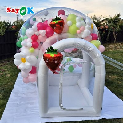 Maison à bulles gonflables pour les fêtes en plein air