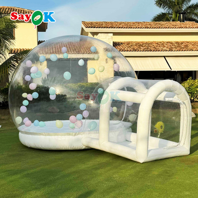 Maison à bulles gonflables pour les fêtes en plein air