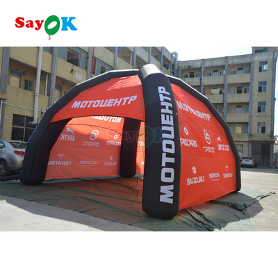 Tente gonflable en toile Tente gonflable en gazebo Tente gonflable en PVC géante Tente gonflable en marquette Tente à araignée avec logo personnalisé