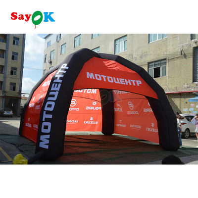 Tente gonflable en toile Tente gonflable en gazebo Tente gonflable en PVC géante Tente gonflable en marquette Tente à araignée avec logo personnalisé
