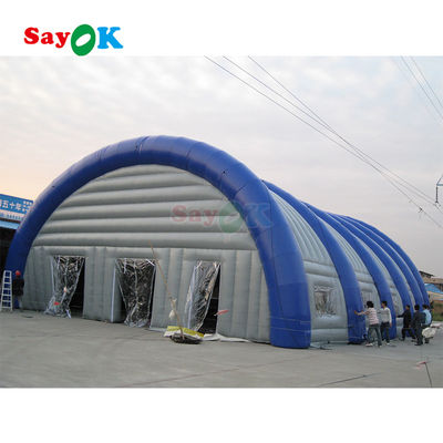 Salle de sport gonflable de Sayok Tente de tunnel Grand stade de sport Tente de sport gonflable en PVC pour l'extérieur