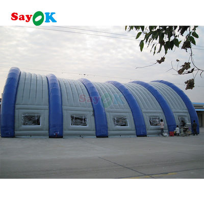 Salle de sport gonflable de Sayok Tente de tunnel Grand stade de sport Tente de sport gonflable en PVC pour l'extérieur