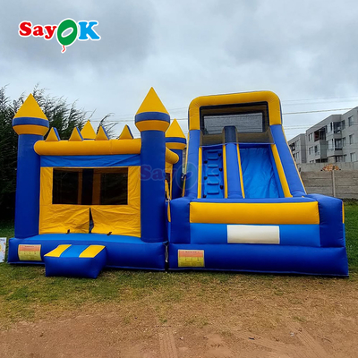Château gonflable commercial gonflable de 23 pieds, combo gonflable pour l'extérieur