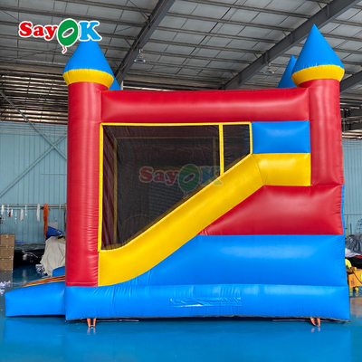 Château gonflable Sayok, gonflable extérieur commercial en PVC, combo maison gonflable pour enfants