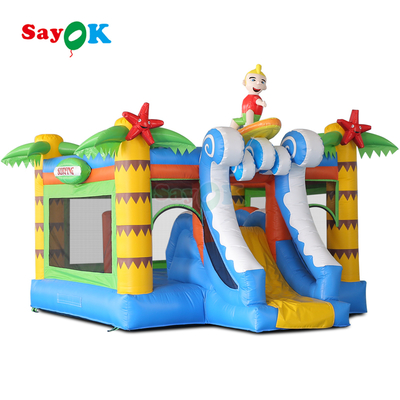Château gonflable gonflable sur le thème du surf, château gonflable commercial gonflable combiné pour enfants