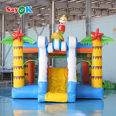 Château gonflable gonflable sur le thème du surf, château gonflable commercial gonflable combiné pour enfants