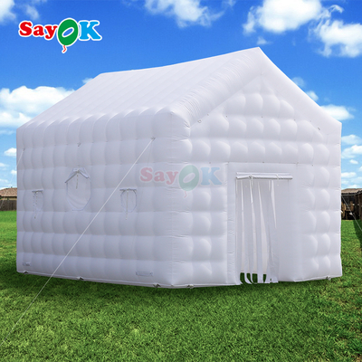 Boîte de nuit gonflable portable de 18 pieds, tente disco gonflable, tente de fête gonflable pour l'extérieur