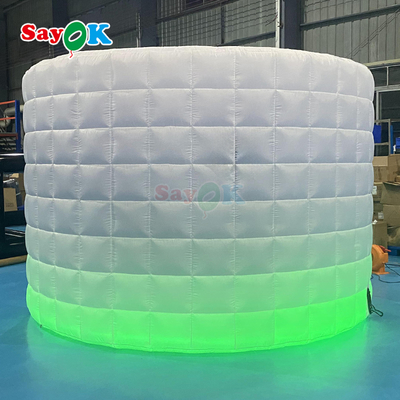 10ft LED Inflatable Photo Booth Wall for Events and Rentals