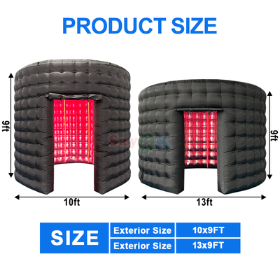 360 photo booth gonflable pour événements Location commerciale personnalisable