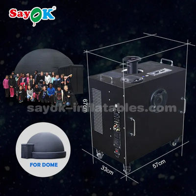 Planétarium gonflable portable Sayok 6500LM avec une garantie d'un an et 4 roues pour la projection HD Fulldome