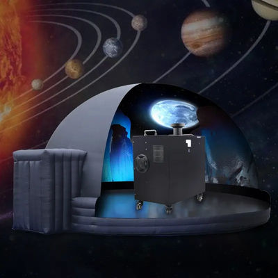 Planétarium gonflable portable Sayok 6500LM avec une garantie d'un an et 4 roues pour la projection HD Fulldome