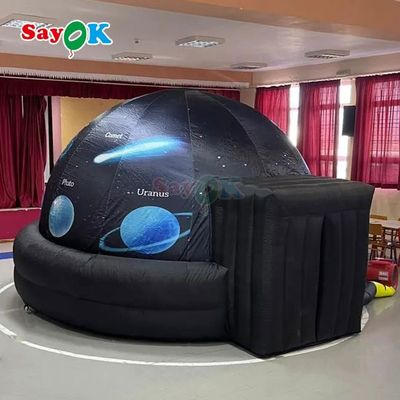 Sayok Tente planétarium gonflable portable 100 % occultant et ignifuge pour l'éducation astronomique scolaire