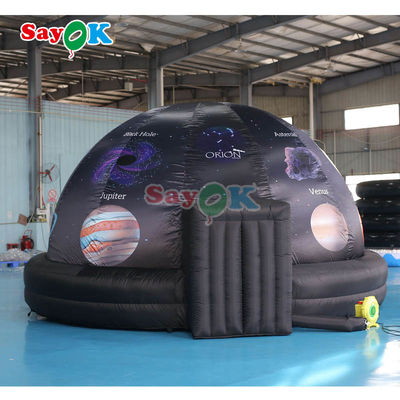 Sayok Tente planétarium gonflable portable 100 % occultant et ignifuge pour l'éducation astronomique scolaire