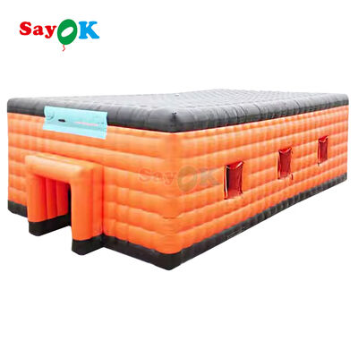 Sayok ODM OEM Flame Retardant PVC Tarpaulin Huge Pavilion Inflatable Tent for Events 100 200 People