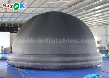 noircissez la tente gonflable de dôme de planétarium de diamètre de 5m pour l'affichage de la science