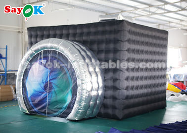 Affichage gonflable gonflable de cabine de lumières de bande de la tente LED de partie pour annoncer l'événement ROHS