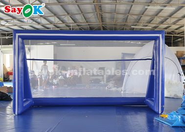 Porte de tir extérieure du football de but de sports de jeux de bâche gonflable durable gonflable de PVC