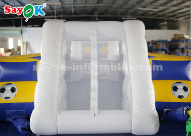 Terrain de football gonflable du football 8*5m de PVC de bâche de jeux gonflables gonflables géants de sports