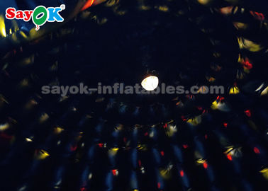 Aller à l' extérieur Tente pneumatique résistante au feu Commercial Tente pneumatique gonflable Disco Dome Bouncy Jumper House