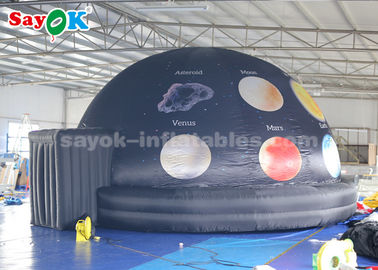 Portable de 6m tente gonflable de dôme de planétarium de 360 degrés pour le musée de la Science