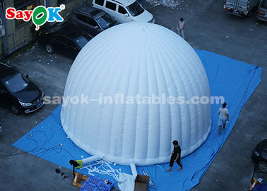 Mètre extérieur gonflable LED de la tente 8 allumant la tente gonflable de dôme d'air pour l'événement de promotion
