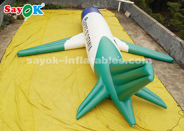 Produits gonflables faits sur commande de ROHS, modèle gonflable d'avion de PVC de 10 mètres pour l'affichage d'exposition
