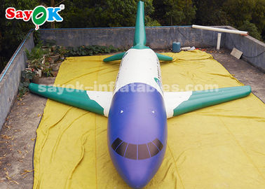 Produits gonflables faits sur commande de ROHS, modèle gonflable d'avion de PVC de 10 mètres pour l'affichage d'exposition