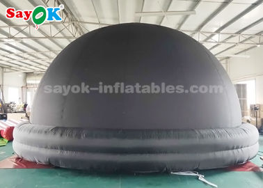 Tente gonflable de dôme de planétarium du noir 6m pour l'équipement d'éducation d'école d'enfants