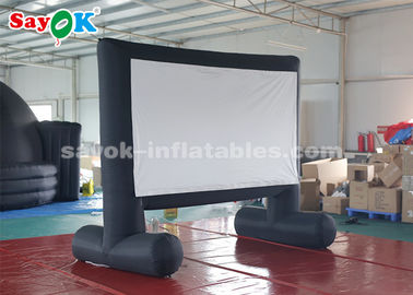 Cinéma gonflable portatif d'écran visuel gonflable avec le ventilateur pour l'arrière-cour/parcs