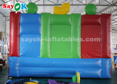 Jeux de pelouse gonflables Jeux de sport gonflables de jardin Tir Panier de basket et porte de football avec souffleur d'air