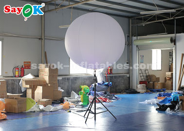 Ballon gonflable de trépied de LED avec de l'halogène ou la lumière de RVB pour la publicité d'événement
