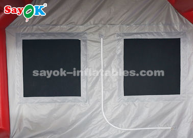 Tente de voiture gonflable mobile cabine gonflable de pulvérisation de peinture avec filtre à éponge pour l'entretien de voiture