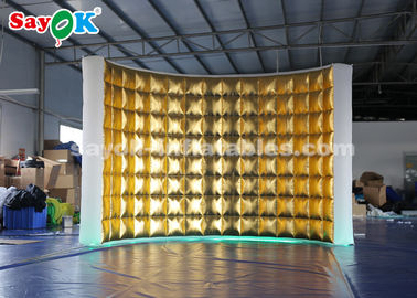 Mur gonflable 3*1.5*2.3mH de partie de décorations de cabine attrayante gonflable de photo pour la publicité