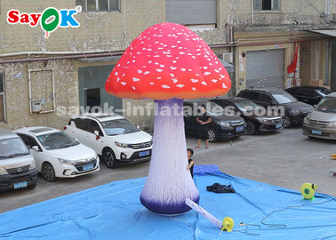 Événement ou champignon gonflable géant gonflable de fête de la décoration d'éclairage/5m