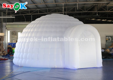 Tente gonflable gonflable de dôme d'igloo de la tente 5m de globe avec le ventilateur pour la partie, mariage