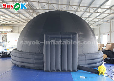Dôme gonflable imperméable de planétarium pour le film de cinéma avec le tapis de plancher de PVC